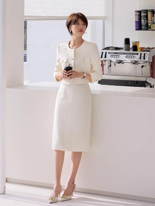 优雅小香风套装秋冬高级感女神范职业装法式西装外套 商品图4