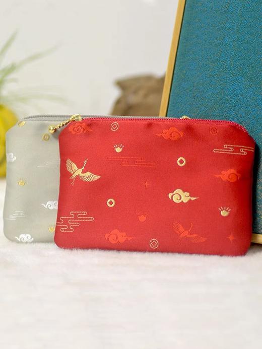 TT27°刺绣卡包°红色&灰色 商品图2