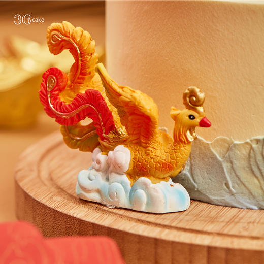 龙凤呈祥 ‧ 红颜草莓蛋糕，可选1.5/2.5/3.5/6磅 商品图2