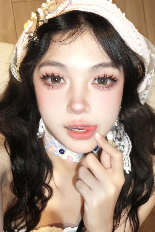 【大直径日抛】LILLILLY-LL46焦糖啵啵-14.4mm【日抛 0-1000度 含525/575】 商品图5