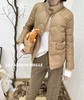 33BAR191196#口袋带标棉衣 商品缩略图0