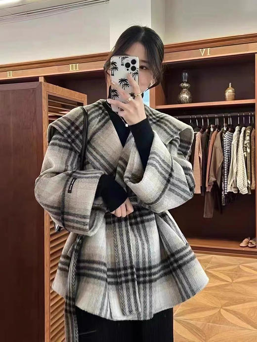 浴袍羊毛大衣 商品图0