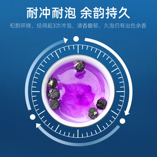 【冬季滋补】杞里香268g4罐礼盒装大果黑枸杞、108g12罐礼盒大果黑枸杞-五藏山经蓝，360g3罐礼盒黑枸杞大果-印象蓝色、180g60袋牛头果黑枸杞礼盒青海原产礼盒年货礼物便携装花青素释放 商品图8