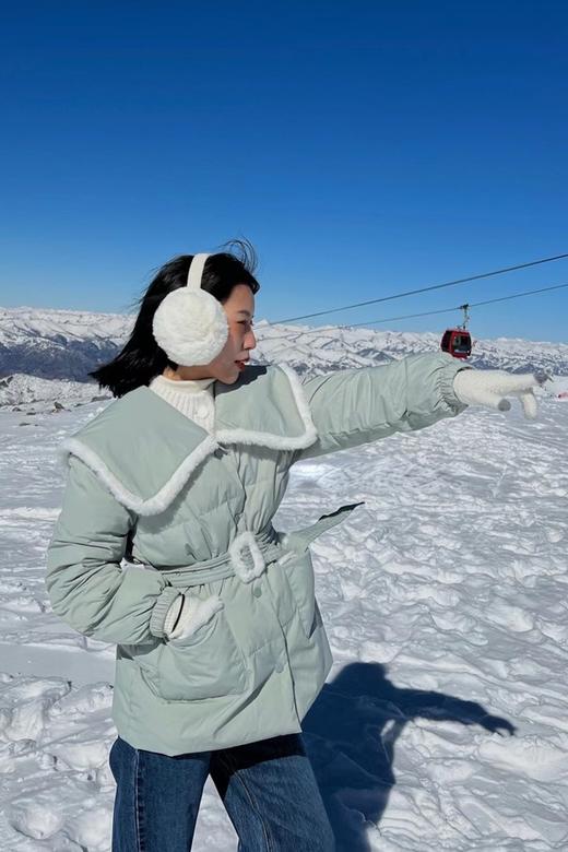 Stay2Weeks 薄荷色翻领羽绒 15000 商品图3