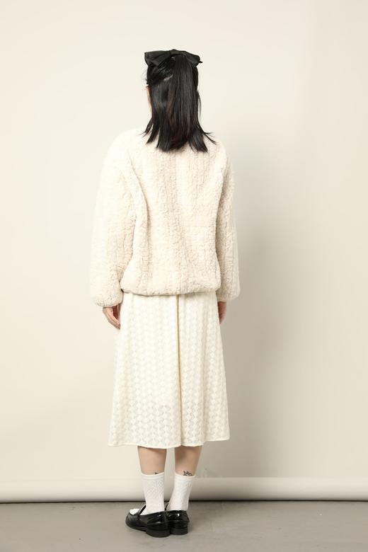 amadella 圆领皮毛一体夹克小香风外套 17547 商品图4