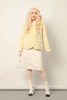 amadella 温柔系果黄色双面羊绒大衣外套 17534 商品缩略图3