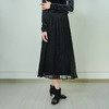 Avann两穿网纱丝绒半身裙2160 商品缩略图3