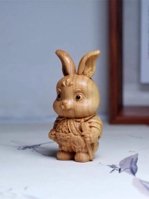 崖柏将军兔°小把件 商品图1