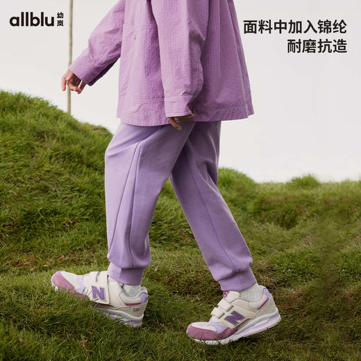 【春Vol.2】幼岚「不费妈裤」舒适耐磨抗造24春季新款男女童儿童运动裤长裤ZY 商品图2