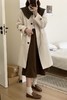 amadella 减龄海军领夹棉大衣外套 17455 商品缩略图0