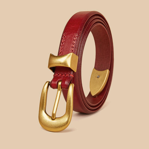 Safiya/索菲娅2024新品女士真皮细腰带 SF500093Y 商品图7