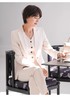 杏色西装套裤高端气质经理工作服春秋正装马甲三件套 商品缩略图2