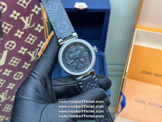 LV神之作新品发布LVTambour 腕表全系列陆续空降市场！经典老花三个颜色完美呈现 致敬原厂 完成使命！ 商品图10