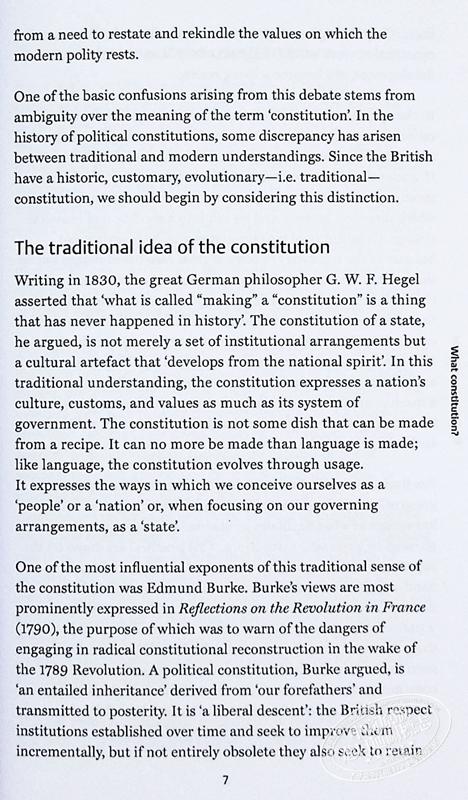【中商原版】英国宪令英文原版 The British Constitution Martin Loughlin 法律科普读物 科普与科学通识 法律知识 商品图7
