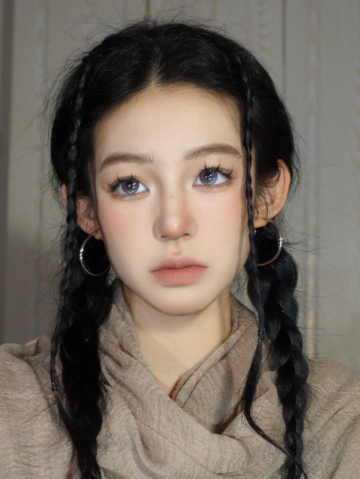 【中直径日抛】LILLILLY-LL51巴洛克冰莓-14.2mm【日抛 0-1000度 含525/575】 商品图3