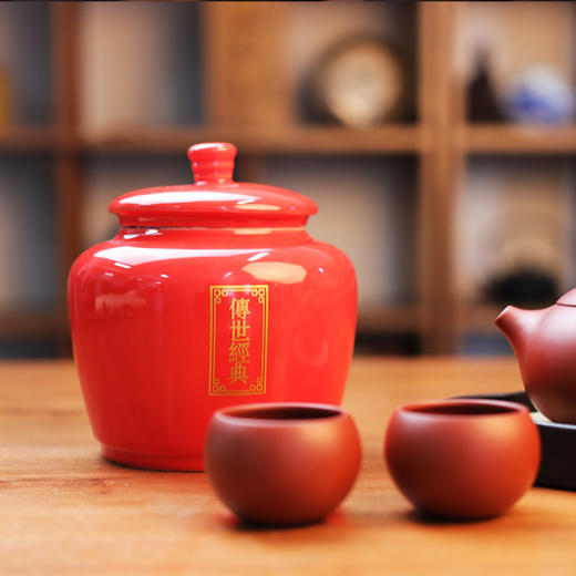 传世经典滇红礼盒装 礼盒内含两罐 商品图2