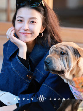 非常建筑 重磅14盎司经典竹节丹宁枪驳领牛仔外套