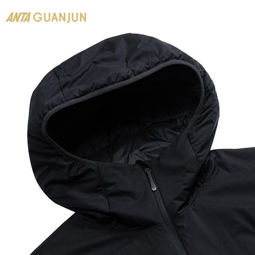 安踏冠军户外系列丨防泼水梭织棉服外套女保暖连帽上衣162410804 商品图3