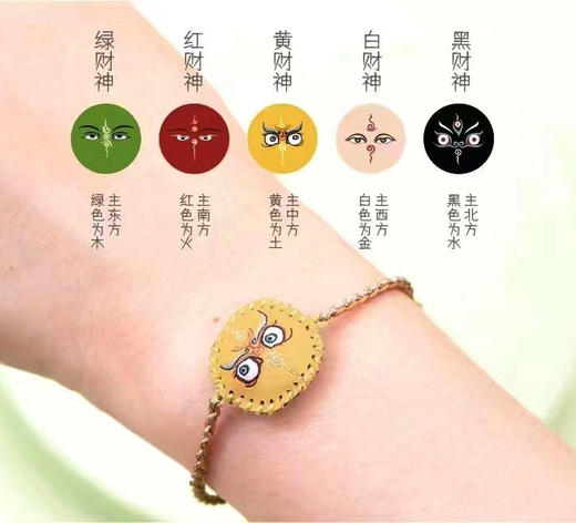 香包系列：TT77°五财神手绳香包系列 商品图2