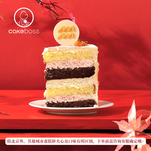国风水瓶座“好柿花升”乳酪芝士蛋糕 商品图4