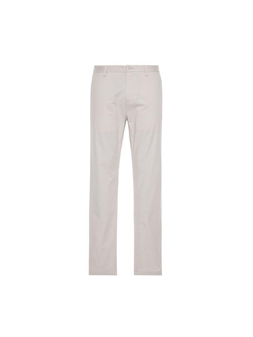 callisto米色弹力长绒棉休闲裤 STCPW3101X 商品图0