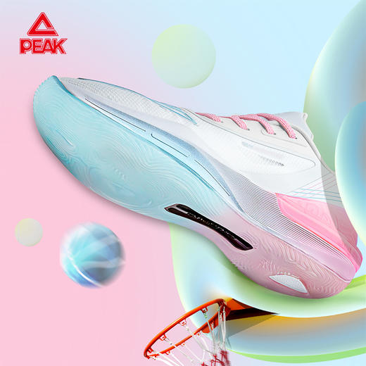 匹克态极大三角3代篮球鞋2024春季新款男实战耐磨缓震篮球比赛鞋DA410777 商品图2