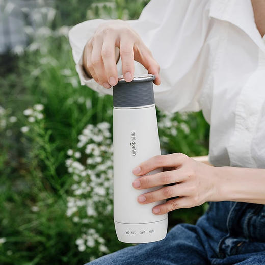 【东菱便携式电热水杯】小型迷你家用旅行电热水杯保温杯 商品图1