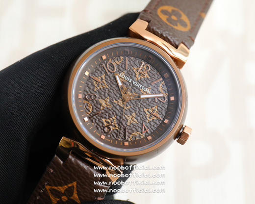 LV神之作新品发布LVTambour 腕表全系列陆续空降市场！经典老花三个颜色完美呈现 致敬原厂 完成使命！ 商品图10