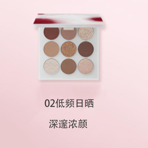 玛丽黛佳赤灵九色眼影02低频日晒（8.5g）【30173219】 商品图1