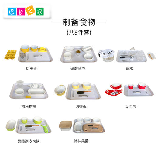 新版蒙台梭利生活区28件套 商品图3