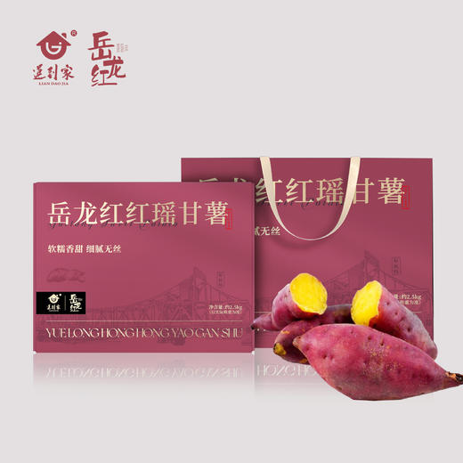 津农精品 莲到家 红瑶红薯伴手礼礼盒软糯香甜 商品图0