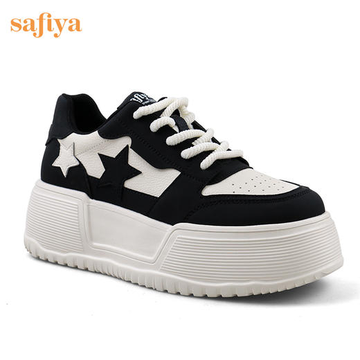 超值精选 | Safiya/索菲娅2023秋冬潮流星星厚底透气松糕运动休闲板鞋 SF33912374 商品图10
