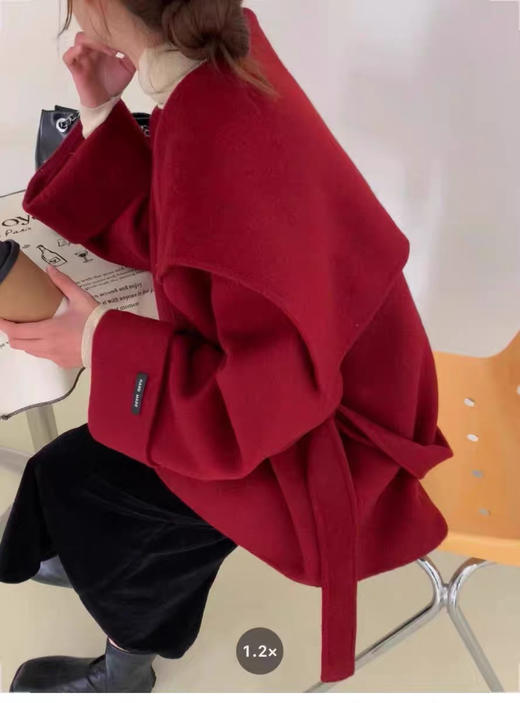 浴袍羊毛大衣 商品图6