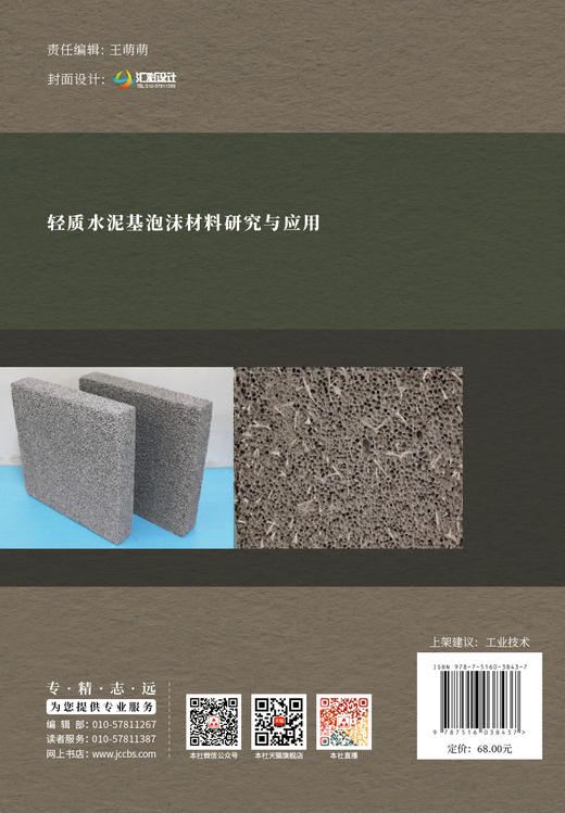 轻质水泥基泡沫材料研究与应用 商品图2