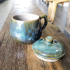 【会员价：268元】天府一品 凉山馆  会理绿陶窑变茶杯茶盏自然天成陶瓷个性私人订制家用办公礼盒装 商品缩略图1