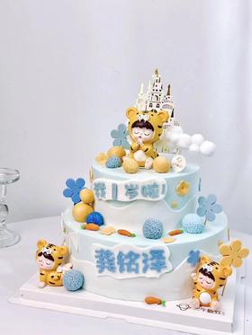 上层定制-翻糖小老虎