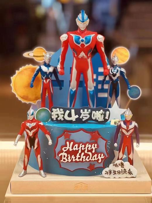 银河英雄奥特曼蛋糕 商品图0