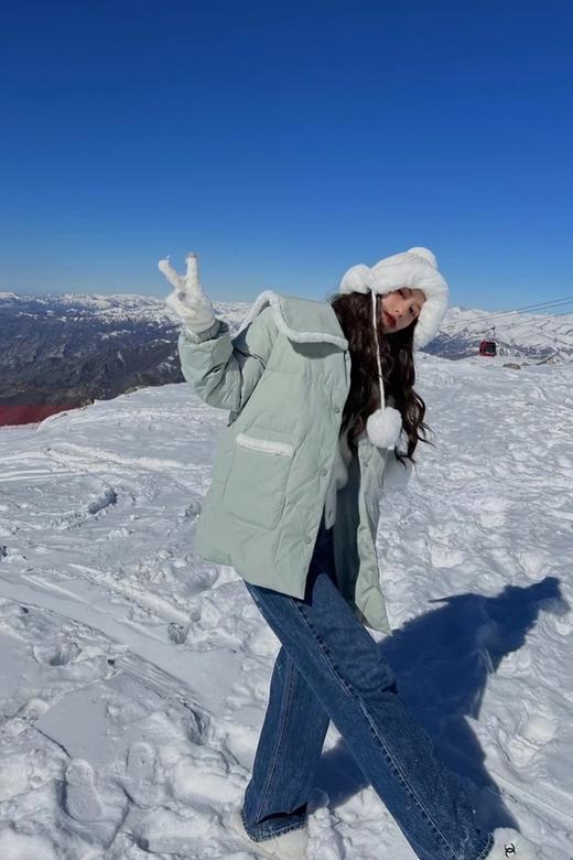 Stay2Weeks 薄荷色翻领羽绒 15000 商品图5