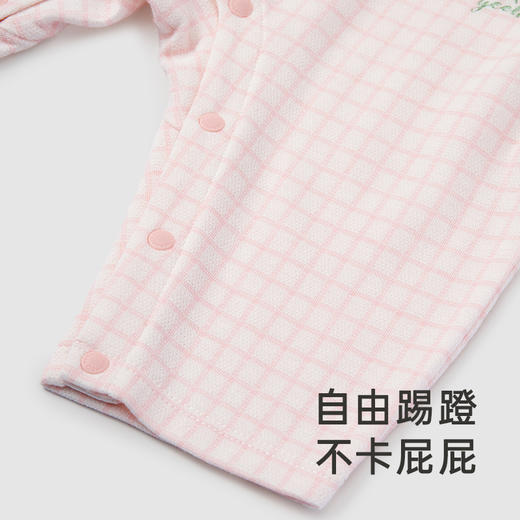 【商场同款】英氏童装可爱女宝柔软透气连体衣春夏婴幼儿衣服 商品图3