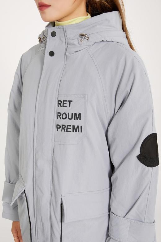 WHO KNOWS 灰色设计感时尚外套 9923 商品图3