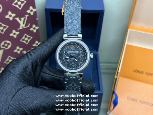 LV神之作新品发布LVTambour 腕表全系列陆续空降市场！经典老花三个颜色完美呈现 致敬原厂 完成使命！ 商品图9