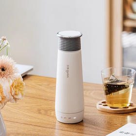 【东菱便携式电热水杯】小型迷你家用旅行电热水杯保温杯