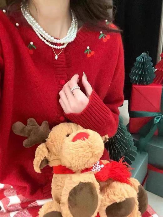高配蜜熊绒新年毛衣集合 商品图9