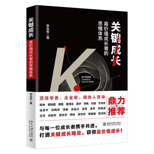 关键成长：高价值成长者的思维体系 张永军 著 北京大学出版社 商品图0