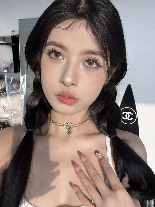 【中直径日抛】LILLILLY-LL48碎金白桃-14.2mm【日抛 0-1000度 含525/575】 商品图6