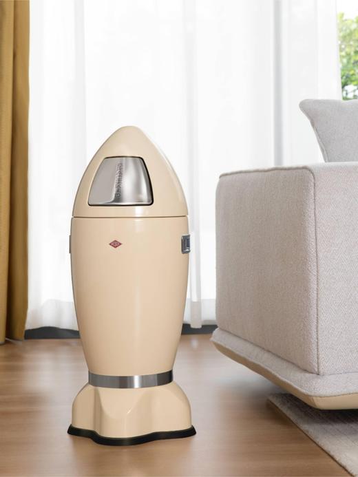 WESCO/威士克小火箭桶垃圾桶手推开合10L火箭造型装饰摆件 商品图4