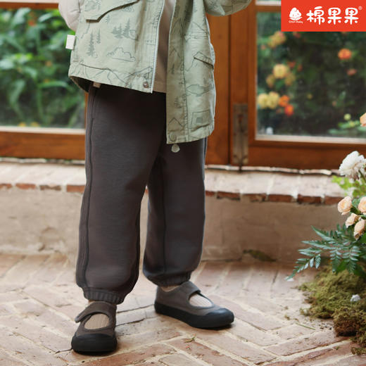 棉果果专柜同款春季新品男童质感全棉针织长裤M112200224063 商品图0