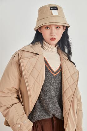 韩都衣舍/Handu Group 韩版机车翻领羽绒服外套 15345