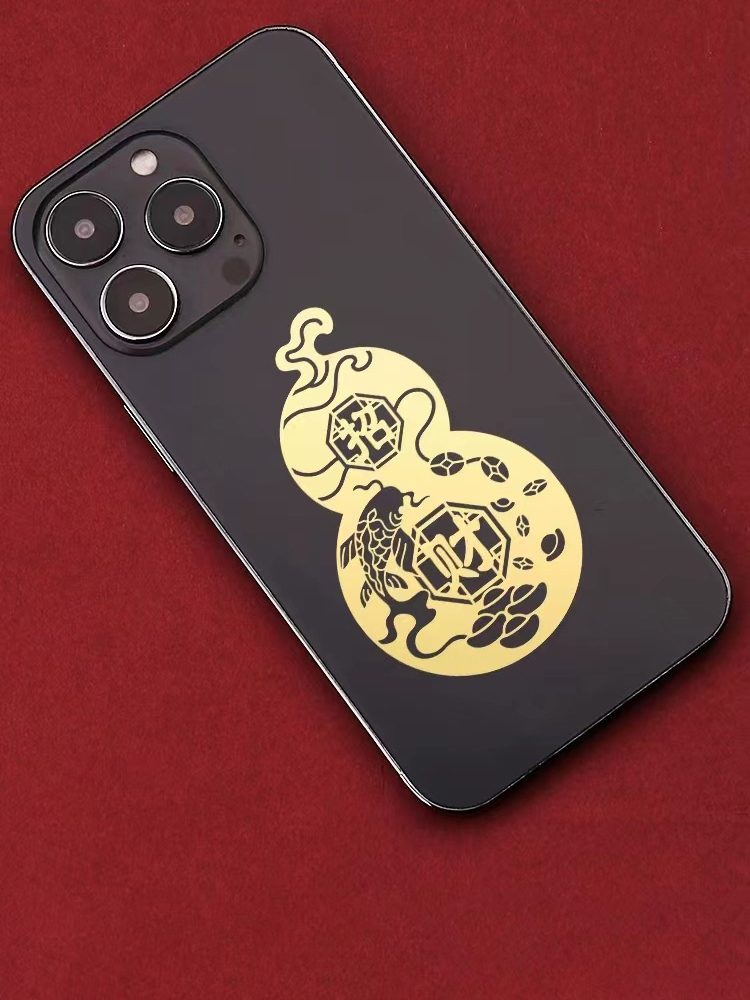 葫芦手机贴，门贴，手机电脑装饰品