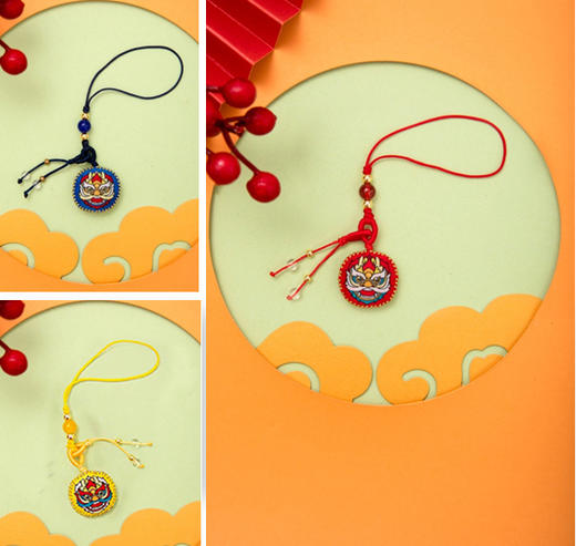 香包系列：TT84°祥龙献瑞°平安&招财&福气挂件 商品图0